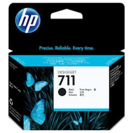 HP INK NO.711 BLACK HC 80ML.,  (CZ133A)