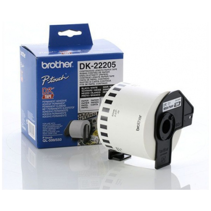 BROTHER DK-22205, RIBBON 62MM X 100 MM 300V (DK-22205)