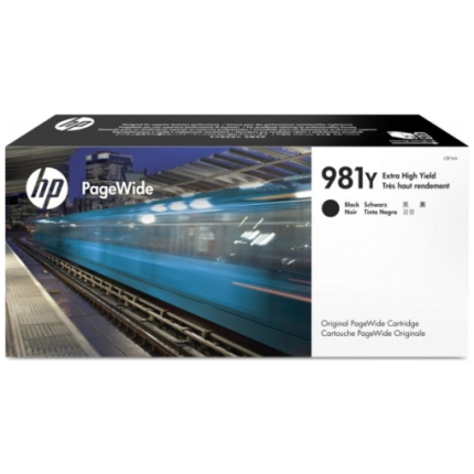 HP INK NO.981Y BLACK (L0R16A),  (L0R16A)
