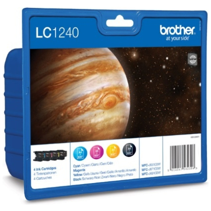 Brother Ink LC 1240 Rainbow-Pack (LC1240VALBPDR) (LC1240VALBP)