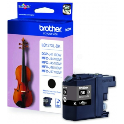 BROTHER INK LC 127XL BLACK (LC127XLBK),  (LC127XLBK)