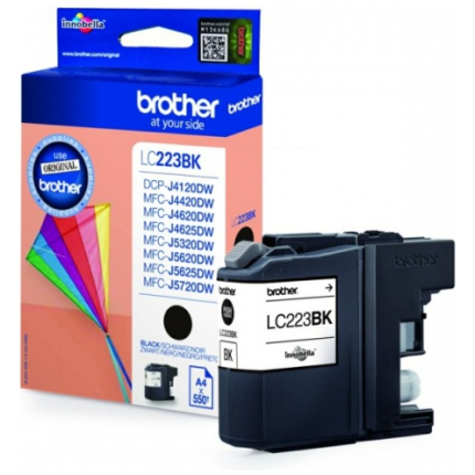 BROTHER LC223BK, BLACK, 550 P. (LC223BK)