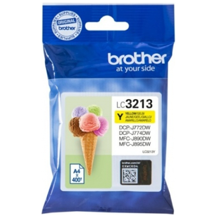 Brother LC3213 Y (LC3213Y) Ink Cartridge, Yellow (LC3213Y)