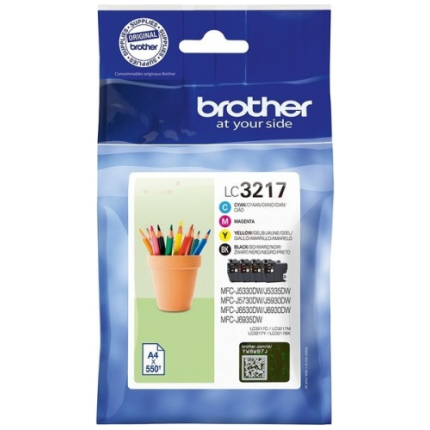 BROTHER INK LC 3217 RAINBOW-PACK (LC3217VALDR),  (LC3217VALDR)