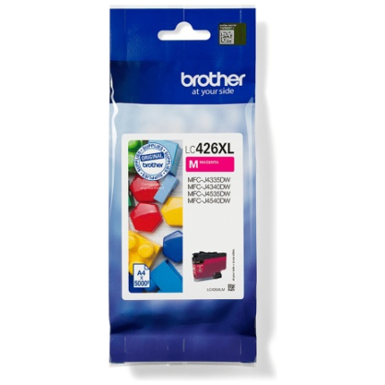 Brother LC426XLM Ink Cartridge, Magenta (5000 pages) (LC426XLM)