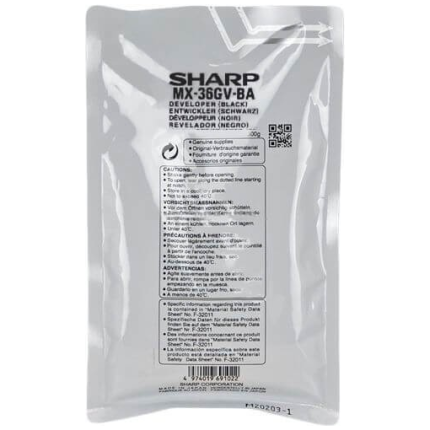 SHARP DEVELOPER (MX36GVBA) BLACK,  (MX36GVBA)