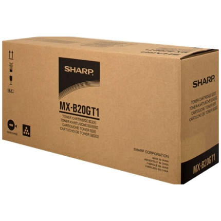 Sharp MXB20GT1 Toner Cartridge, Black (8000 Pages) (MXB20GT1)