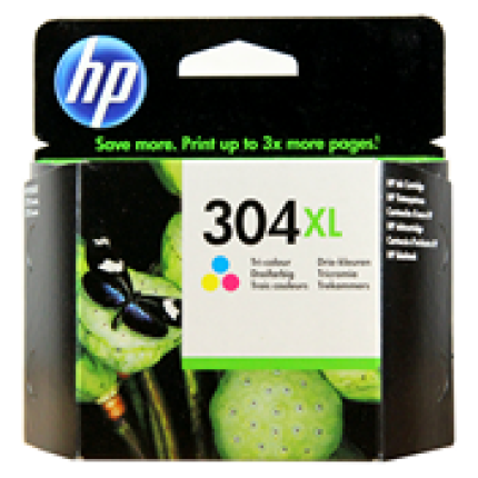 HP INK NO.304XL COLOR (N9K07AE),  (N9K07AE)