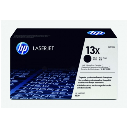 HP ORIGINAL CARTRIDGE NO.13X BLACK Q2613X,  (Q2613X)