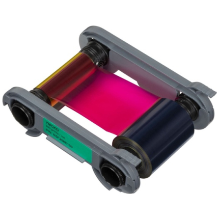 Evolis R5F208E100 Ribbon Cartridge, YMCKO (R5F208E100)