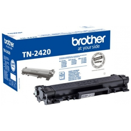 BROTHER CARTRIDGE TN-2420 BLACK (TN2420),  (TN2420)