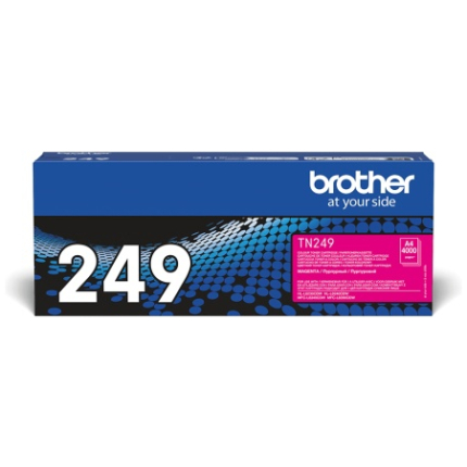Brother TN-249M (TN249M) Toner Cartridge, Magenta (TN249M)