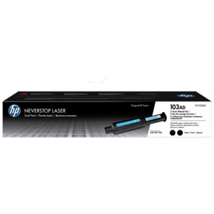 HP CARTRIDGE 103AD BLACK 2gab X 2500 kop. (W1103AD)