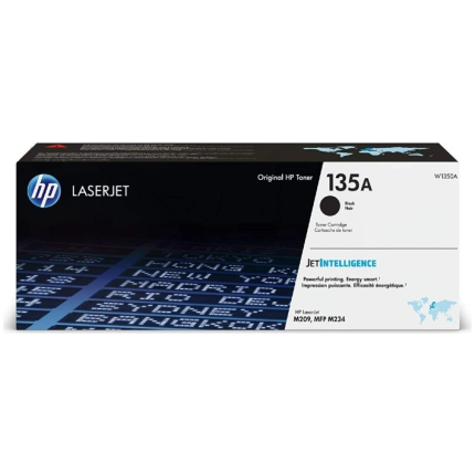HP CARTRIDGE 135A BLACK 1100kop.  (W1350A)