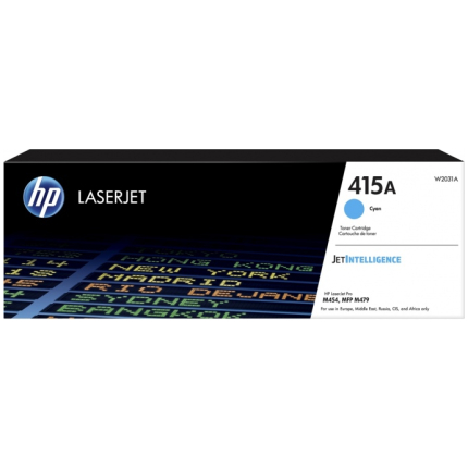 HP TONER CYAN W2031A, 415A, 2100KOP. (W2031A)
