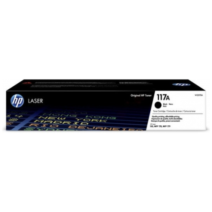 HP TONER 117A  BLACK W2070A,  (W2070A)