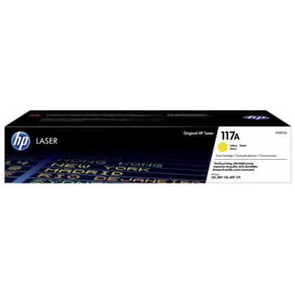 HP TONER 117A YELLOW W2072A,  (W2072A)