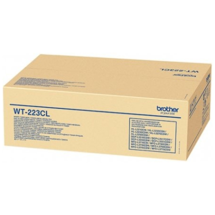 Brother Toner waste bin WT223CL (WT-223CL), for laser printers, 50000 pages. (WT223CL)