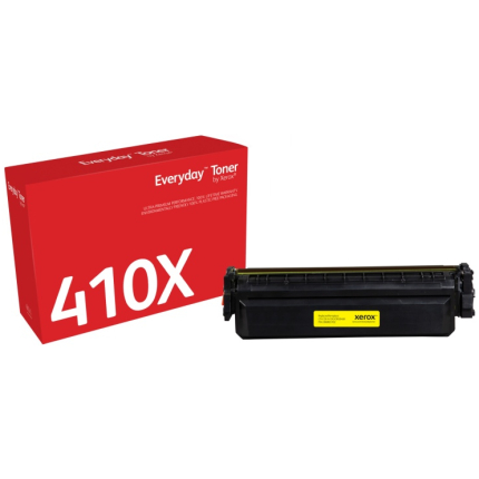 Xerox Everyday For HP 410X (CF412X) High, Toner Cartridge, Yellow (006R03702)