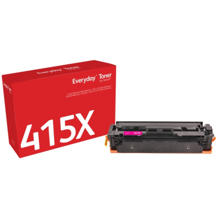 Xerox Everyday For HP 415X (W2033X) High, Toner Cartridge, Magenta (006R04191)