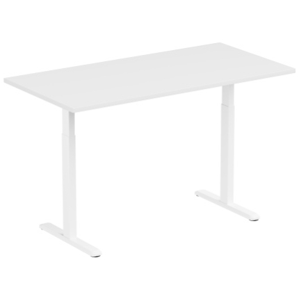Adjustable Height Table Up Up Bjorn White, Table top L White