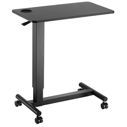 Up Up Forseti Adjustable Height Table, Black