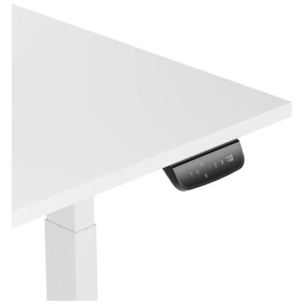 Adjustable Height Table Up Up Thor White, Table top M White