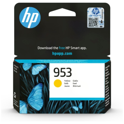 HP 953 (F6U14AE) Ink Cartridge, Yellow (F6U14AE)