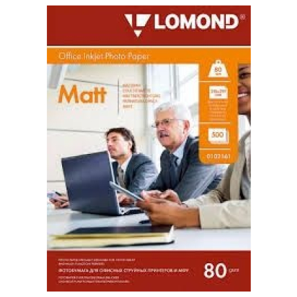 Lomond Photo Inkjet Paper Matte 85 g/m2 A4, 500 sheets, double sided