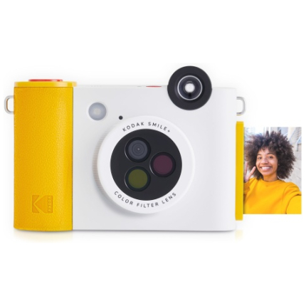 Kodak SMILE+ Instant Print Camera, 2x3'', White