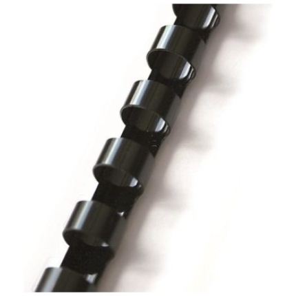 Plastic combs 14mm, black, (100 pcs.)