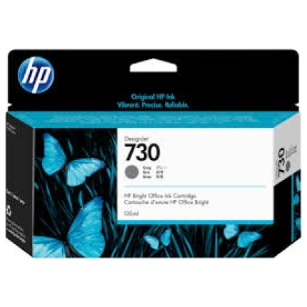 HP 730 130-ML GRAY DESIGNJET INK CARTRIDGE (P2V66A),  (P2V66A)