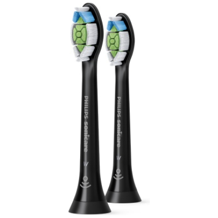 Philips Sonicare W2 Optimal White HX6062/88 Sonic Toothbrush heads, Black