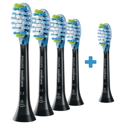 Philips C3 Premium Plaque Defence HX9045/88 Sonic Toothbrush heads, Black