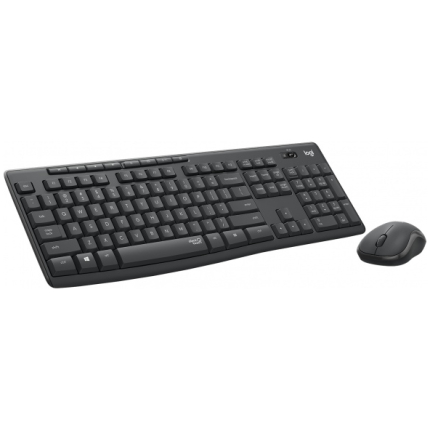 Logitech MK295 Silent Wireless Combo Wireless keyboard, US Int, Graphite (SPEC)