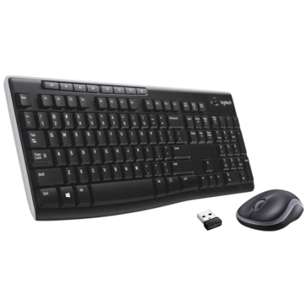 Wireless keyboard and mouse Logitech MK270, US int. 920-004509