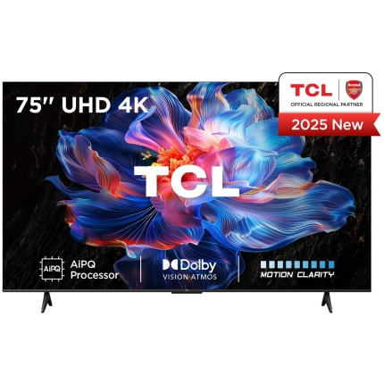 TV Set|TCL|75 "|4K Ultra HD|3840 x 2160 pixels|Flat|16:9|DLED|75V6C