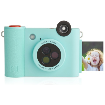 Kodak SMILE+ Instant Print Camera, 2x3'', Green