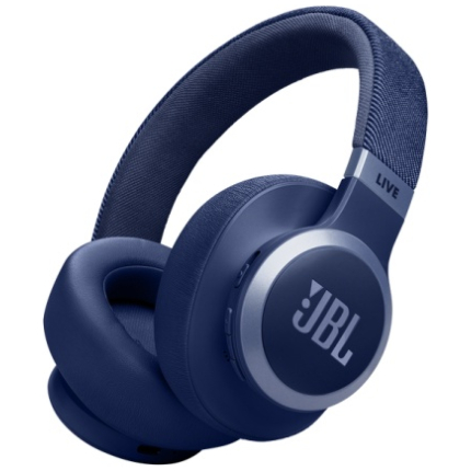 JBL Live 770NC Wired & Wireless Headphones, Bluetooth, 3.5mm jack, Blue