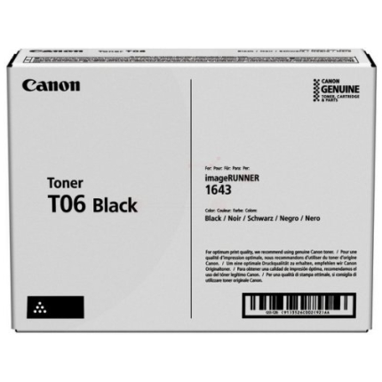 Canon T06 (3526C002) Toner Cartridge, Black (20500 pages) (SPEC) (3526C002/SPEC)