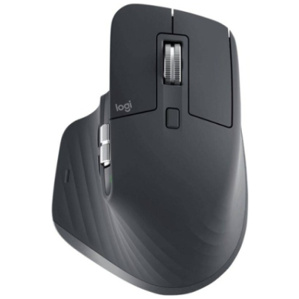 Logitech MX Master 3S for Business Mouse RF Wireless + Bluetooth, Laser, 8000 DPI, Graphite