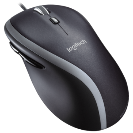 LOGITECH Mouse Advanced Corded M500s - Hyper-fast wheel - Black  - Silver
