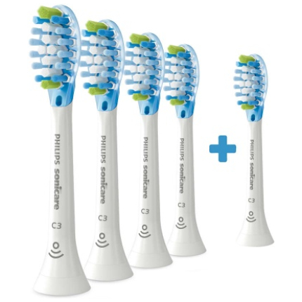 Philips C3 Premium Plaque Defence HX9045/87 Sonic Toothbrush heads, White