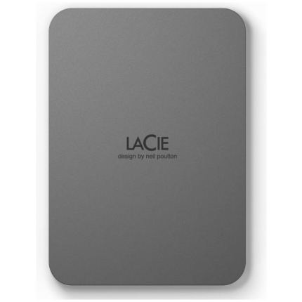 External HDD|LACIE|Mobile Drive Secure|STLR2000400|2TB|USB-C|USB 3.2|Colour Space Gray|STLR2000400