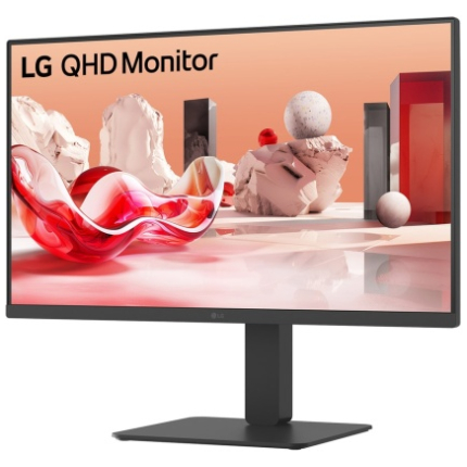 LG 27BA65QB-B.AEU Monitor 27'' IPS, QHD 2560x1440, 5 ms, 350 cd/m2, 100 Hz, Black