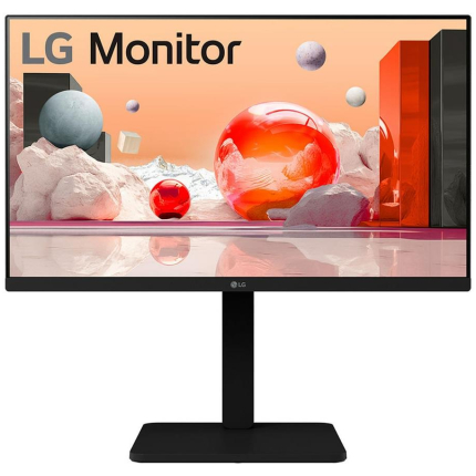 LCD Monitor|LG|24BA550-B|24"|Panel IPS|1920x1080|16:9|100 Hz|Matte|5 ms|Speakers|Swivel|Pivot|Height adjustable|Tilt|Colour Black|24BA550-B