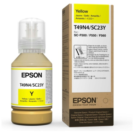 Epson SC23Y (C13T49N400), Yellow, for ink printers, 140 ml (C13T49N400)
