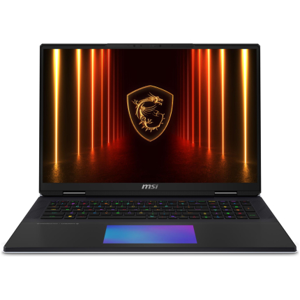 Notebook|MSI|Titan 18 HX AI A2XWJG|CPU  Core Ultra|U9-285HX|2800 MHz|18"|3840x2400|RAM 64GB|DDR5|6400 MHz|SSD 6TB|NVIDIA GeForce RTX 5090|24GB|ENG|Card Reader SD Express|Windows 11 Pro|Black|3.6 kg|TITAN18HXAIA2XWJG-492NL