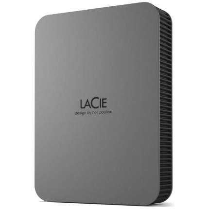External HDD|LACIE|Mobile Drive Secure|STLR5000400|5TB|USB-C|USB 3.2|Colour Space Gray|STLR5000400
