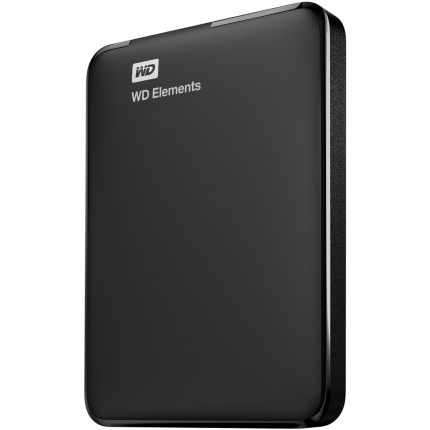 External HDD|WESTERN DIGITAL|Elements Portable|4TB|USB 3.0|Colour Black|WDBU6Y0040BBK-WESN